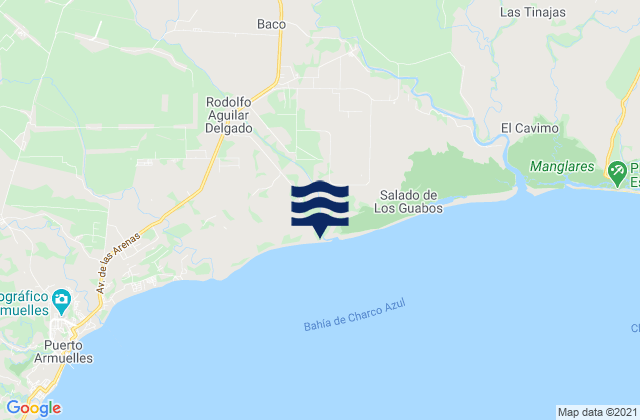 La Esperanza, Panama tide times map