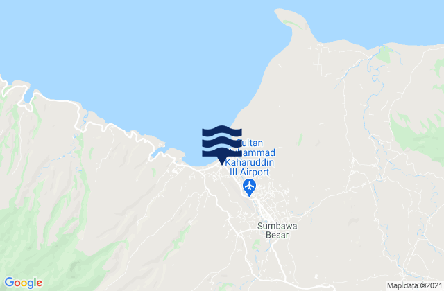 Labuhansumbawa, Indonesia tide times map