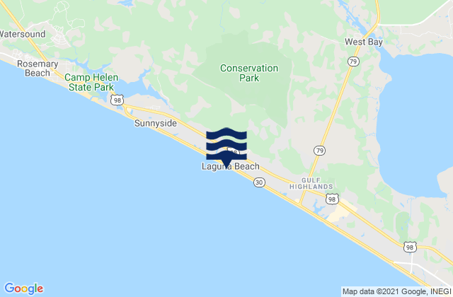 Laguna Beach, United States tide chart map