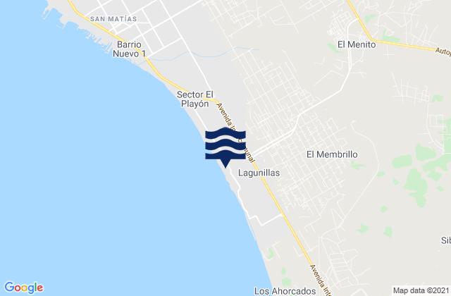 Lagunillas, Venezuela tide times map