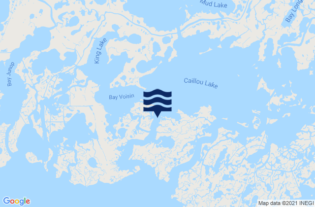 Lake De Cade, United States tide chart map