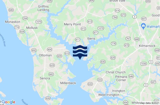 Lancaster, United States tide chart map