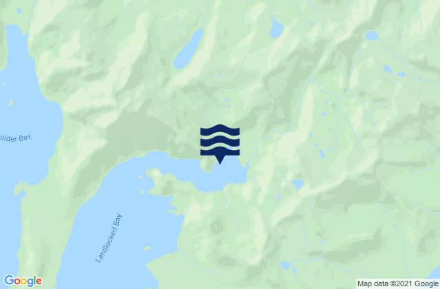 Landlocked Bay (Port Fidalgo), United States tide chart map