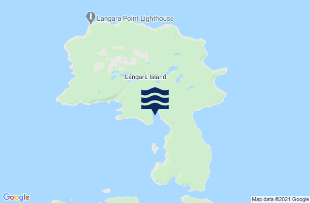 Langara Island, Canada tide times map