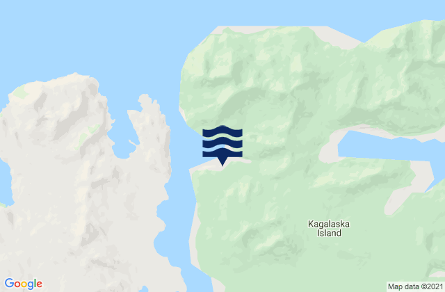 Laska Cove (Kagalaska Island), United States tide chart map