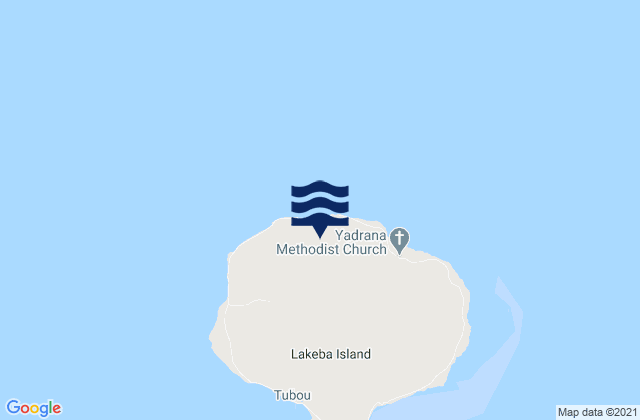 Lau Province, Fiji tide times map