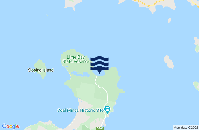 Lime Bay, Australia tide times map