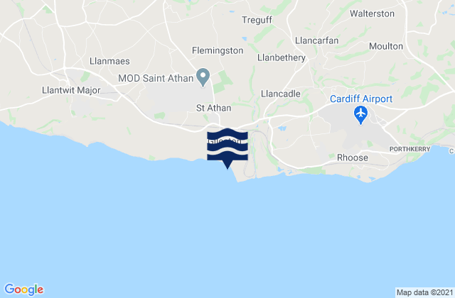Limpert Bay Beach, United Kingdom tide times map