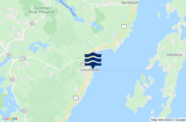 Tide Chart Lincolnville Maine