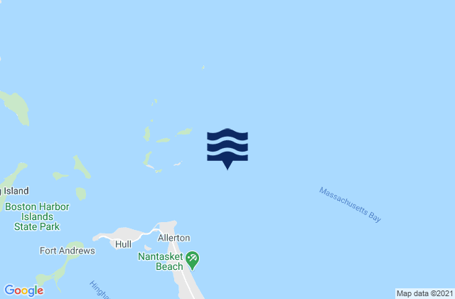 Little Brewster Island 1.5 n.mi. E of, United States tide chart map