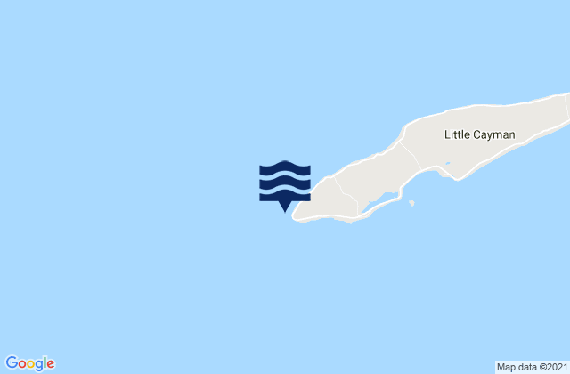 Little Cayman, Cayman Islands tide times map