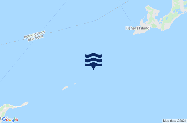 Little Gull Island 1.1 miles ENE of, United States tide chart map