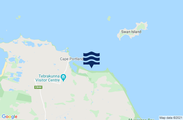 Little Musselroe Bay, Australia tide times map