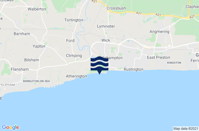 Littlehampton (Entrance), United Kingdom tide times map