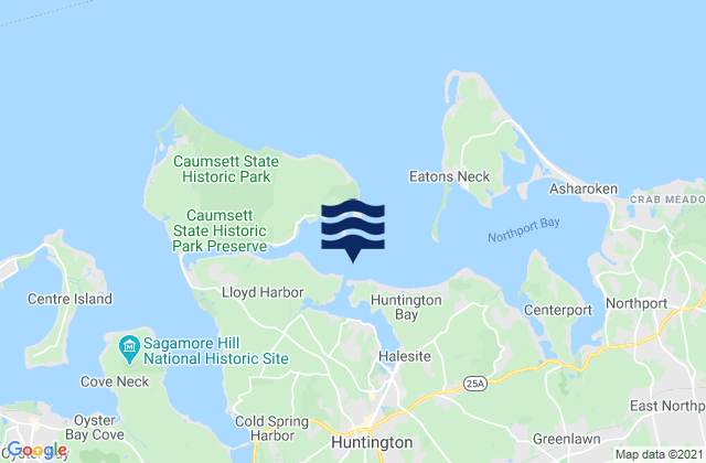 Lloyd Harbor (Huntington Bay), United States tide chart map