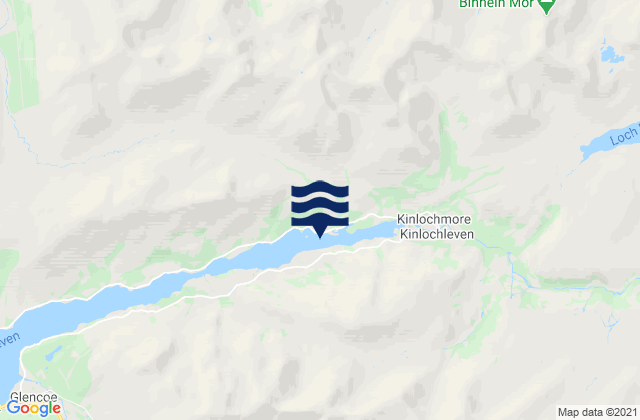 Loch Leven Head, United Kingdom tide times map