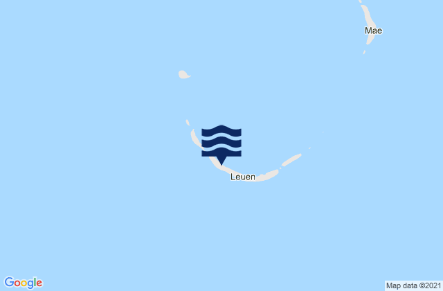 Loen, Marshall Islands tide times map
