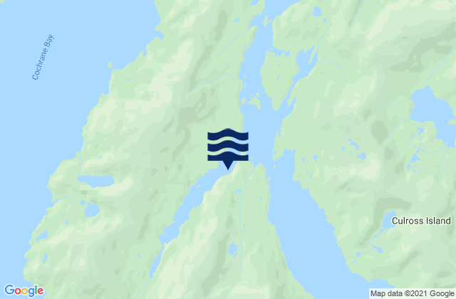 Long Bay Entrance (Culross Passage), United States tide chart map