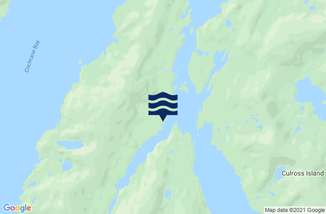 Long Bay Entrance Culross Passage, United States tide chart map