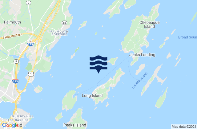 Long Island Mariner Ledge, United States tide chart map