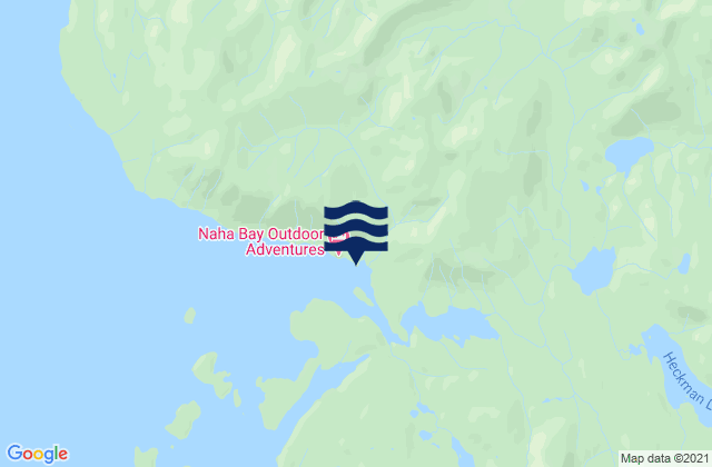 Loring Naha Bay, United States tide chart map