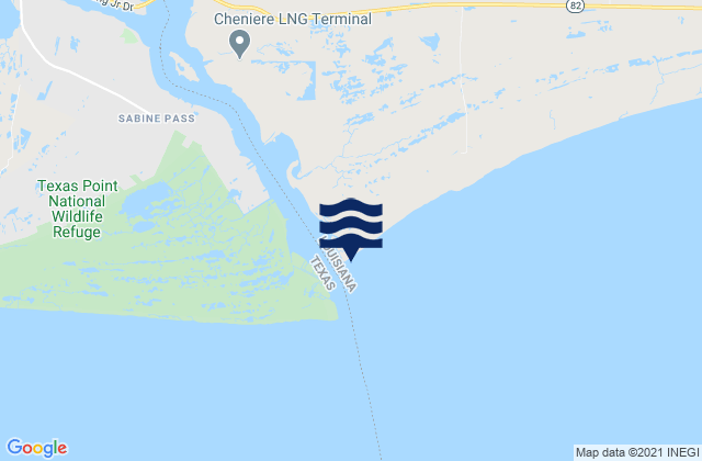 Louisiana Point, United States tide chart map