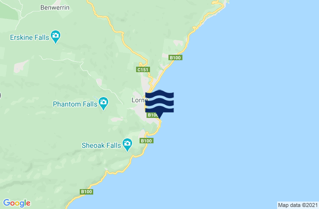 Loutit Bay, Australia tide times map