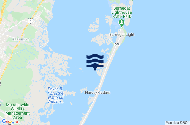 Loveladies Harbor, United States tide chart map