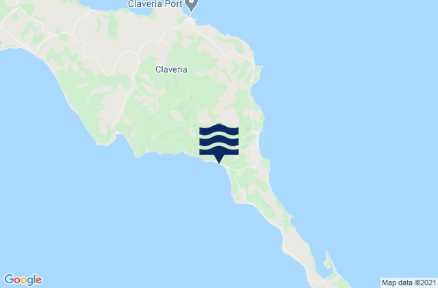 Mabiton, Philippines tide times map