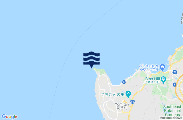 Mainside, Japan tide times map