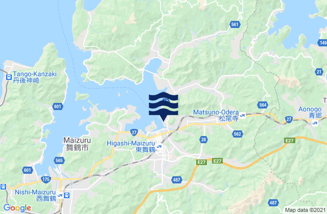 Maizuru (Higasi-Ko), Japan tide times map