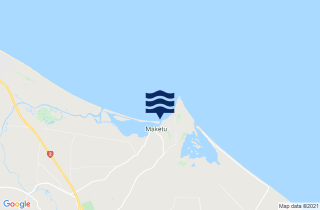 Maketu Estuary Entrance, New Zealand tide times map