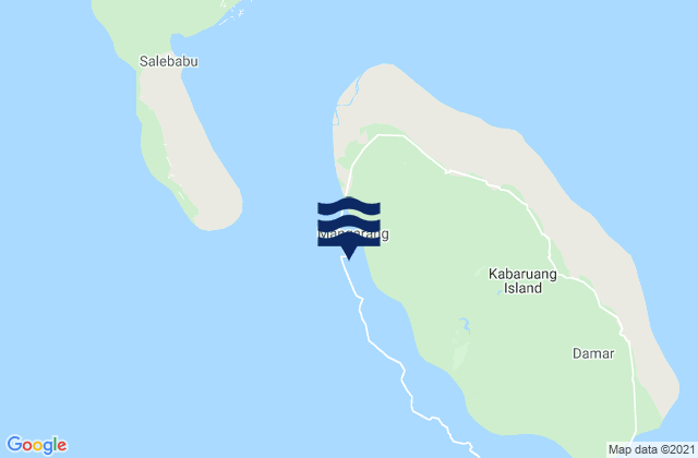 Mangarang, Indonesia tide times map