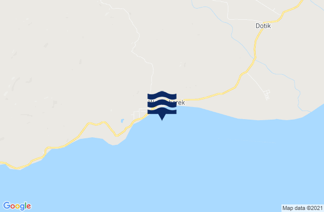 Manufahi, Timor Leste tide times map