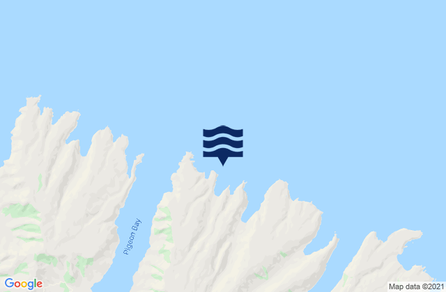 Manuka Bay, New Zealand tide times map