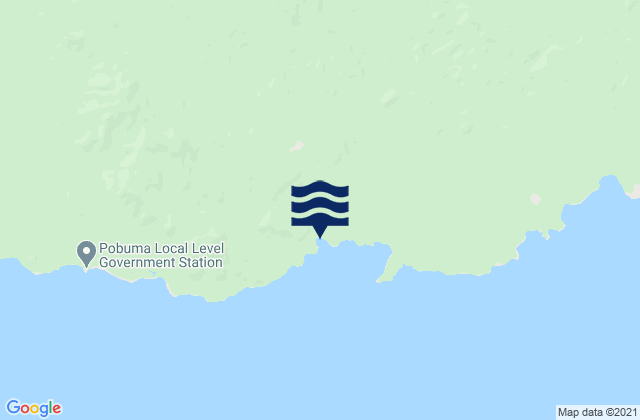 Manus, Papua New Guinea tide times map