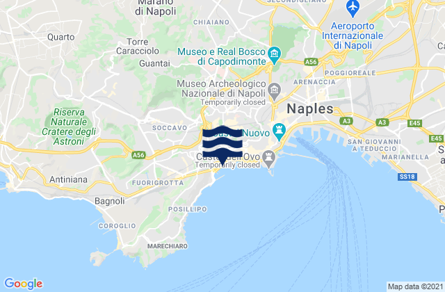 Marano di Napoli, Italy tide times map