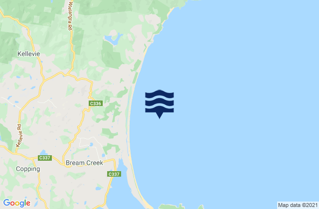 Marion Bay, Australia tide times map