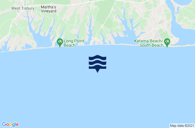 Martha's Vineyard GPS Buoy, United States tide chart map