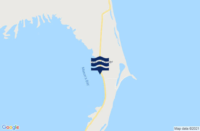 Masons Bay, Bahamas tide times map