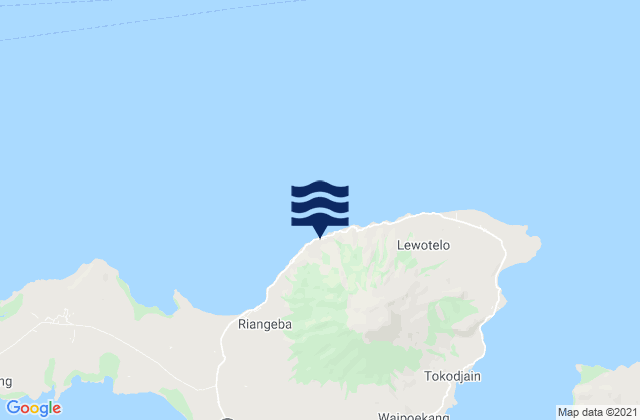 Mawa, Indonesia tide times map