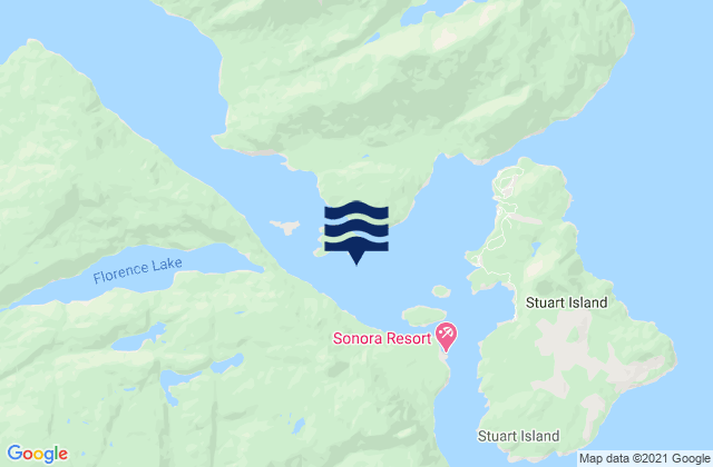 Mermaid Bay, Canada tide times map