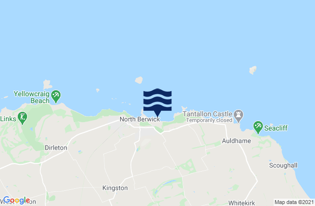 Milsey Bay Beach, United Kingdom tide times map