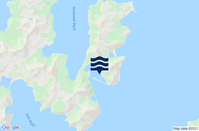Mist Harbor Nagai Island, United States tide chart map
