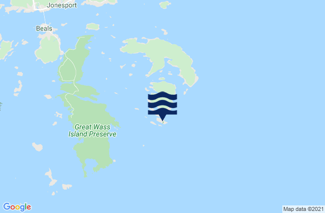 Mistake Island, United States tide chart map