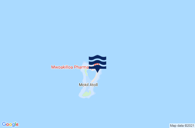 Mokil Municipality, Micronesia tide times map