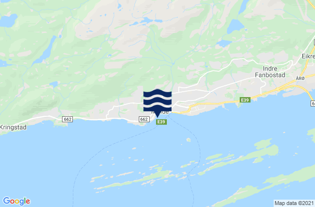 Molde, Norway tide times map