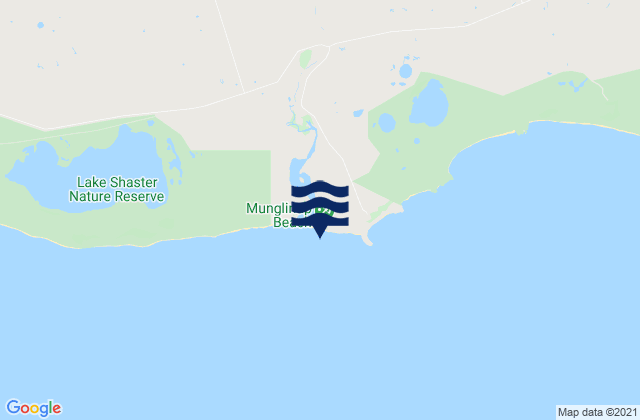 Munglinup Beach, Australia tide times map