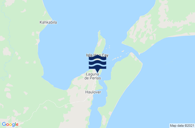 Municipio de Laguna, Nicaragua tide times map