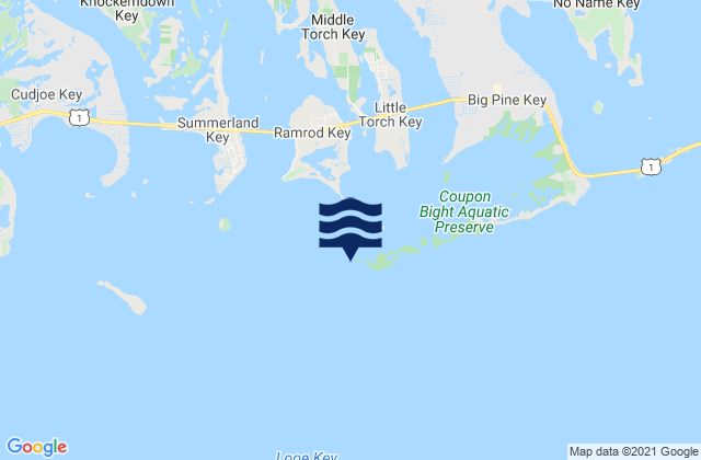 Munson Island Newfound Harbor Channel, United States tide chart map